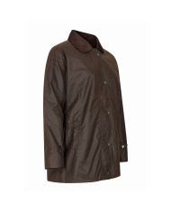 Victoria Ladies Wax Jacket Marrón