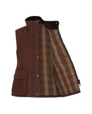 Chaleco Wax Haxby Chestnut Brown