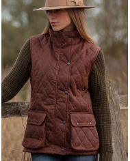 Chaleco Wax Haxby Chestnut Brown