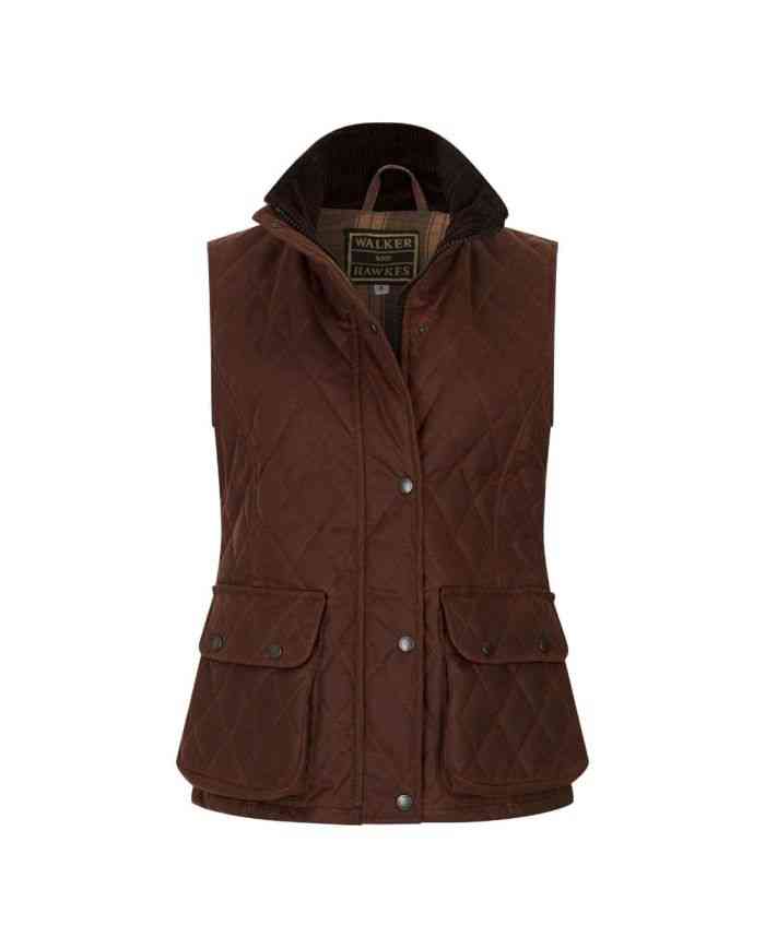 Chaleco Wax Haxby Chestnut Brown