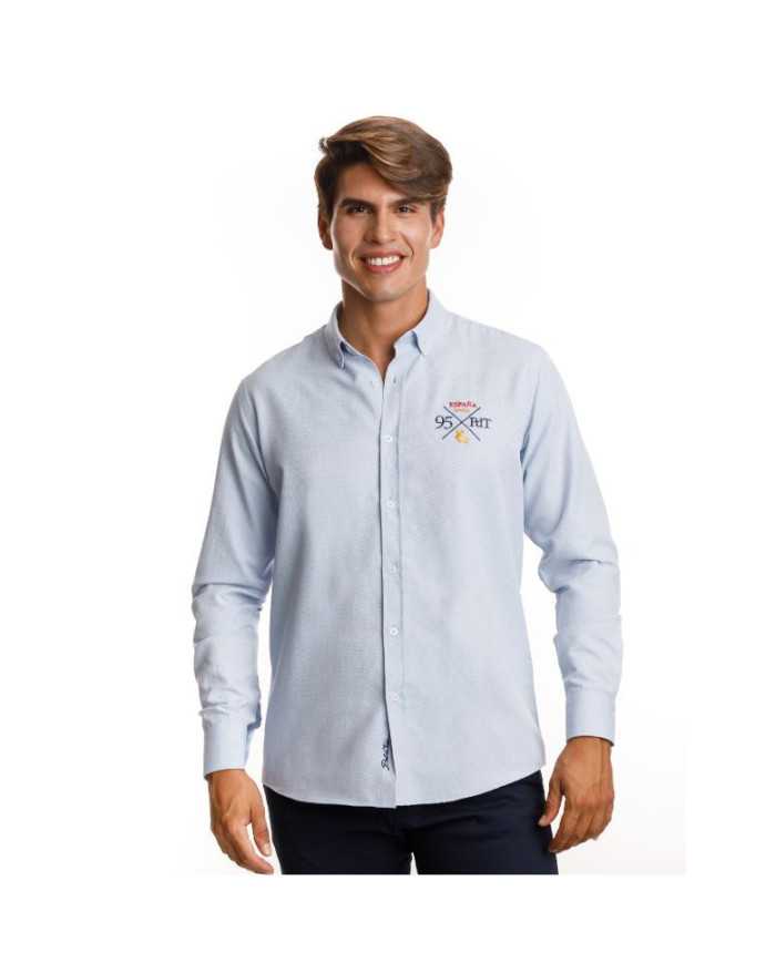 Camisa con Bordado Cruzado