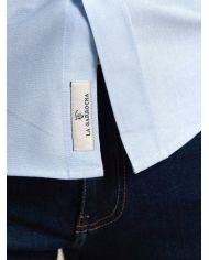 Camisa Oxford Celeste