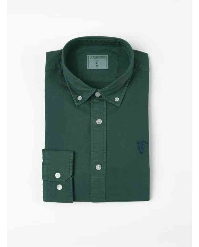 Camisa Garmed Dyed Egeo