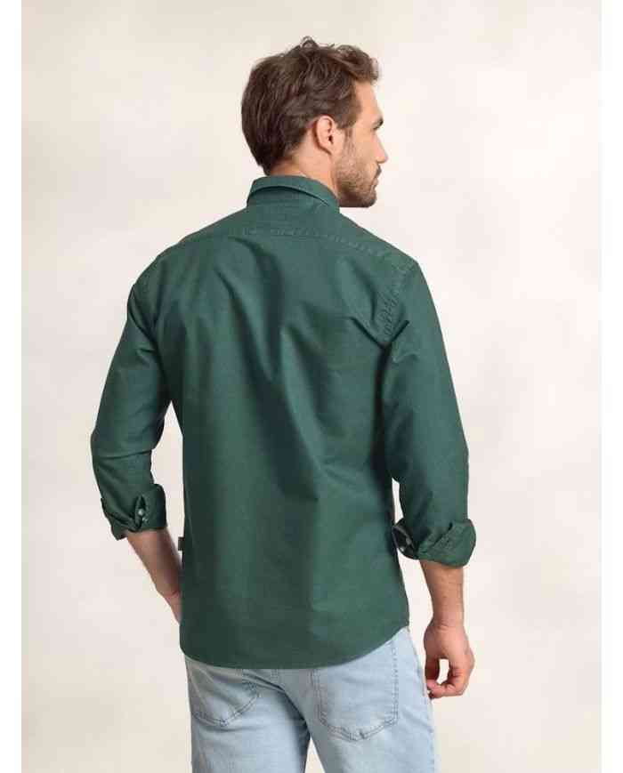 Camisa Garmed Dyed Egeo