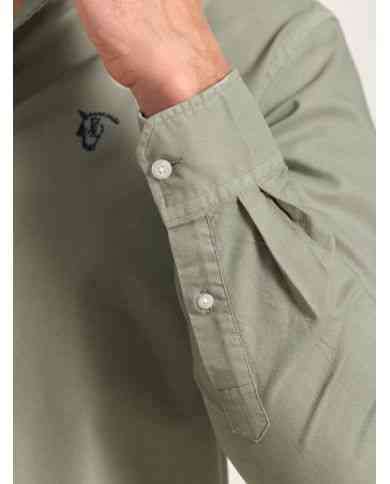 Camisa Garmed Dyed Basil