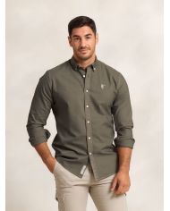 Camisa Garmed Dyed Oliva
