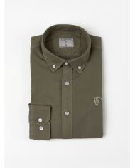 Camisa Garmed Dyed Oliva