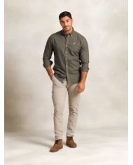 Camisa Garmed Dyed Oliva