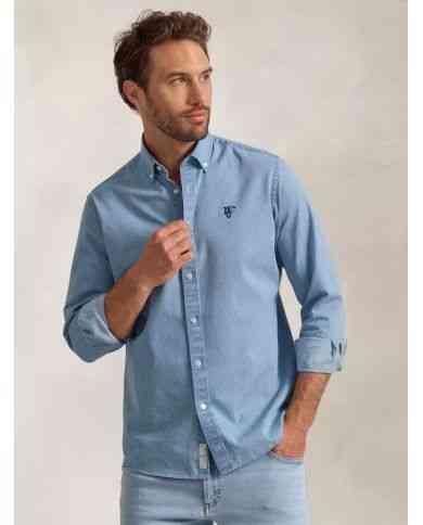Camisa Denim Azul Claro