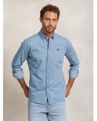 Camisa Denim Azul Claro