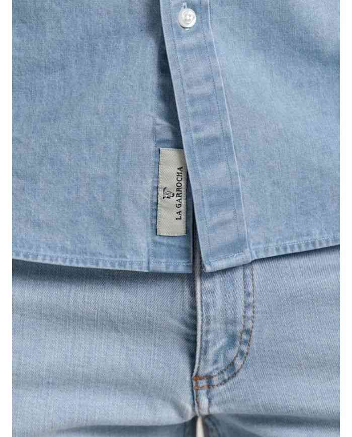 Camisa Denim Azul Claro