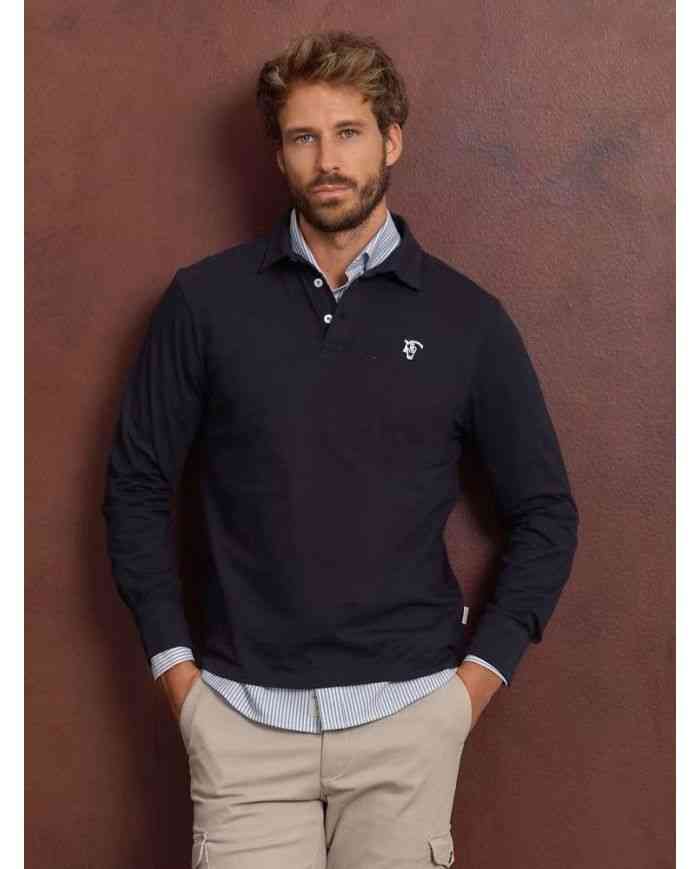 Polo Azul Marino