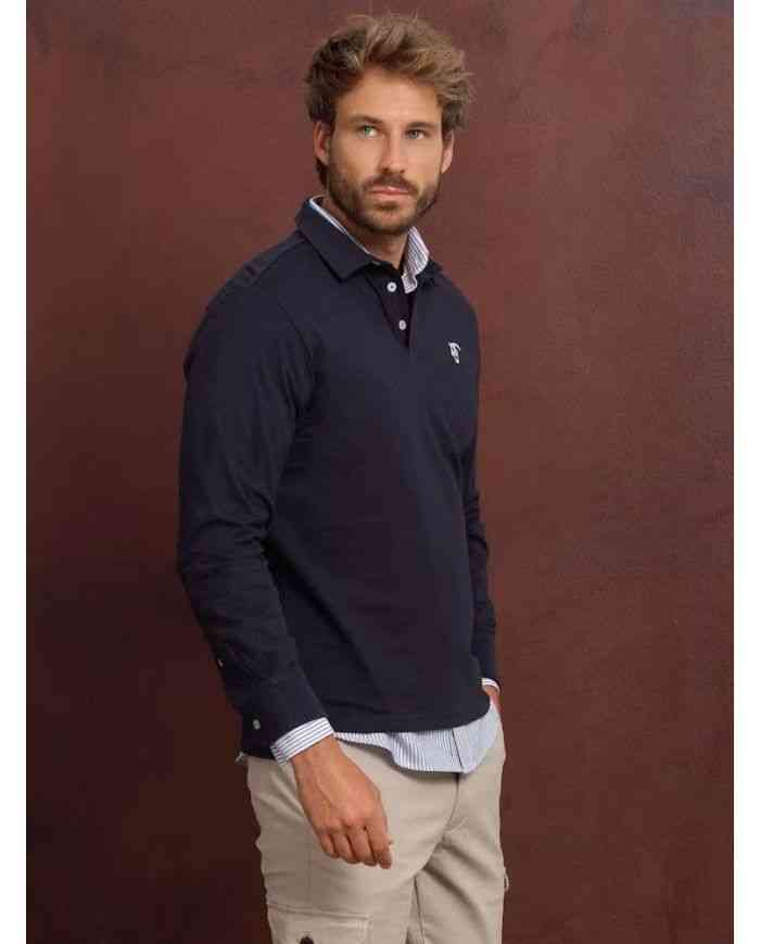 Polo Azul Marino