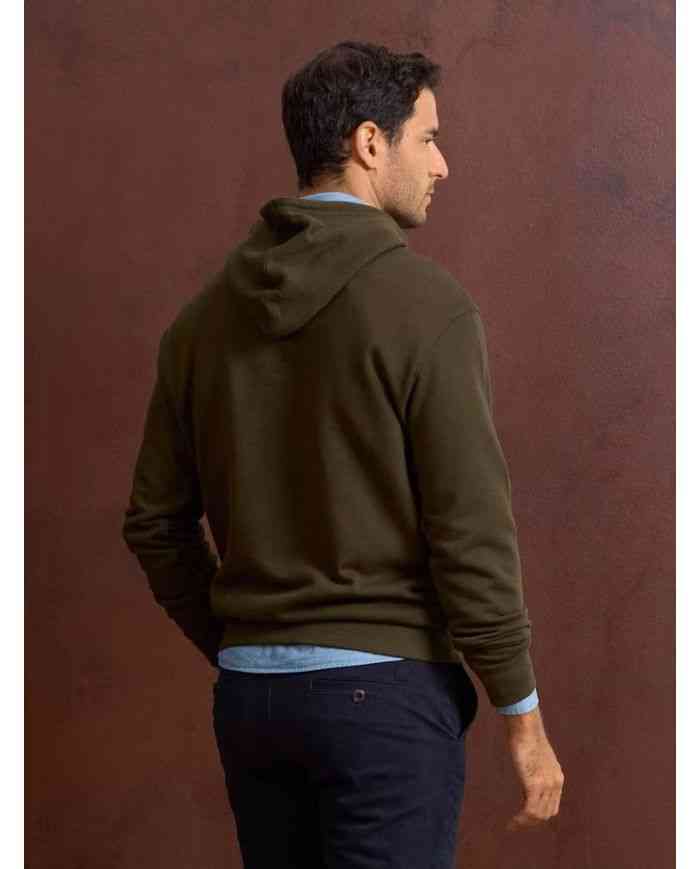 Hoodie Heritage Verde Caza