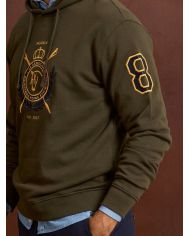 Hoodie Heritage Verde Caza