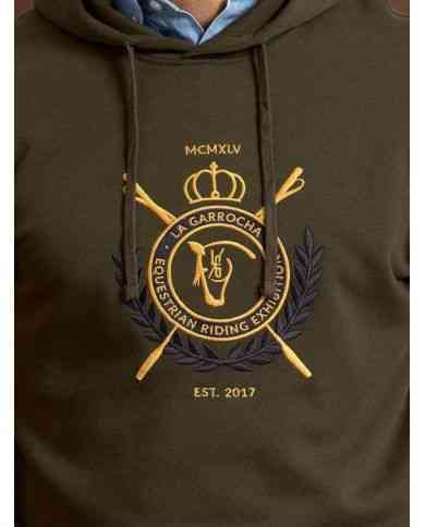 Hoodie Heritage Verde Caza