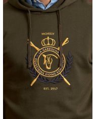 Hoodie Heritage Verde Caza