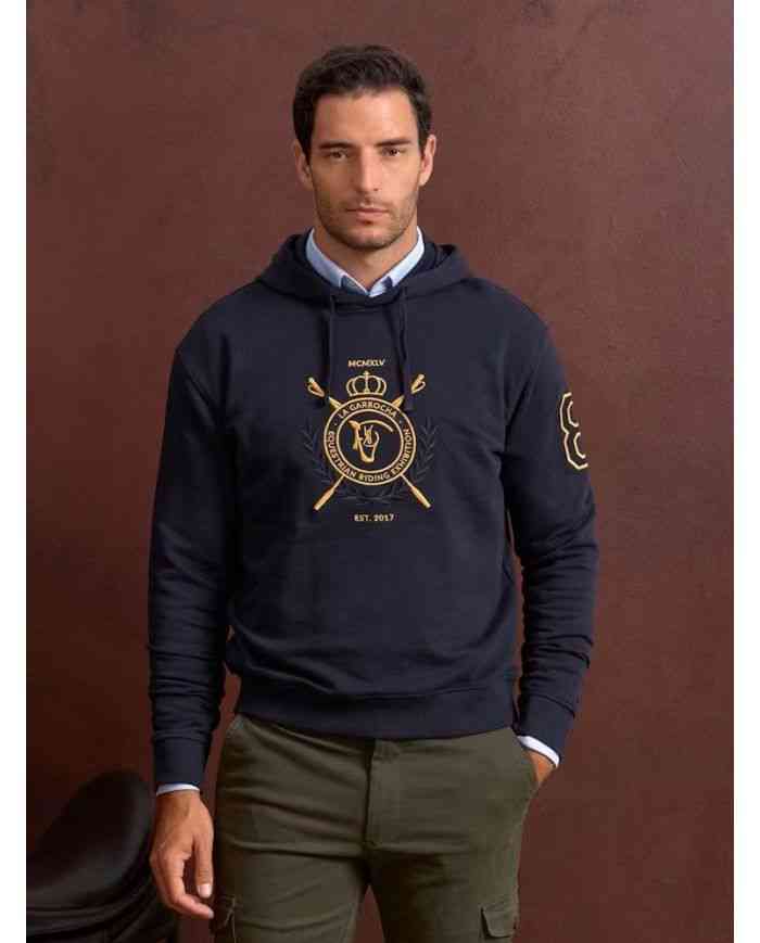 Hoodie Heritage Azul Marino