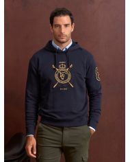 Hoodie Heritage Azul Marino