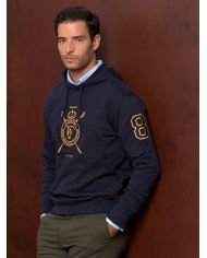 Hoodie Heritage Azul Marino