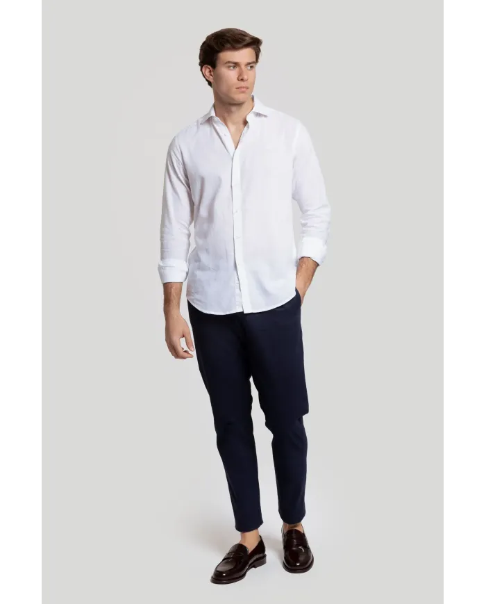 Camisa de Lino Blanca