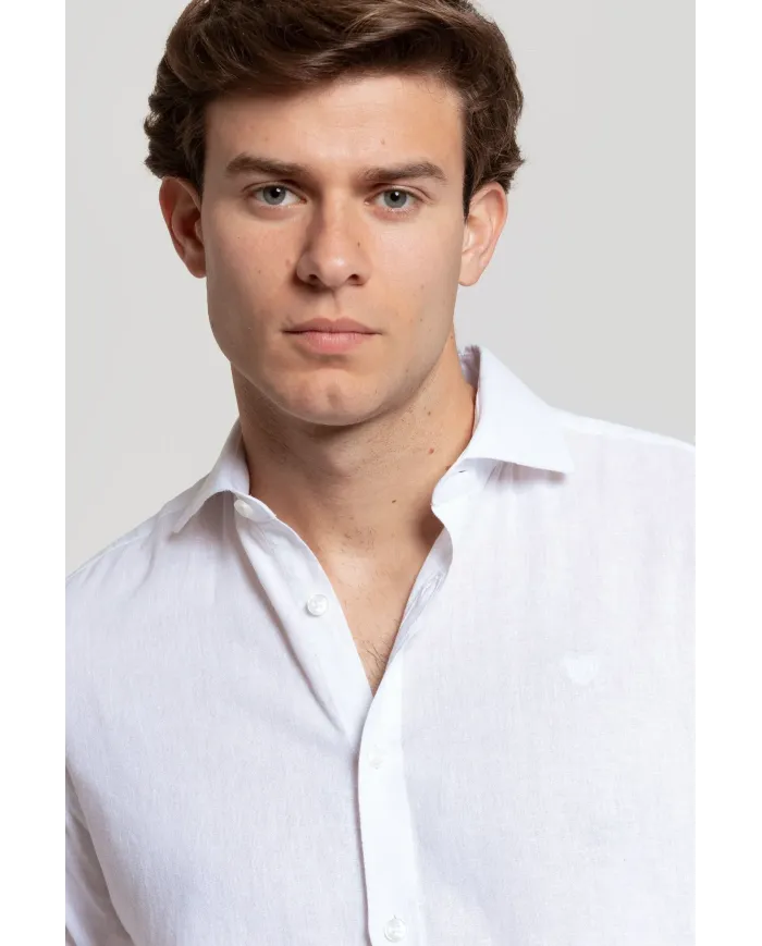 Camisa de Lino Blanca