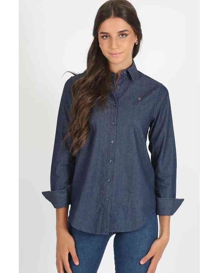 Camisa Denim Azul