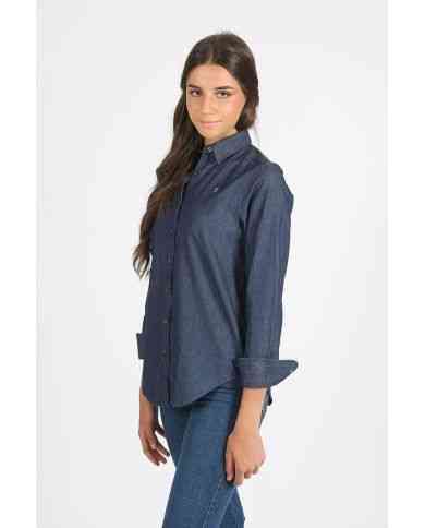 Camisa Denim Azul