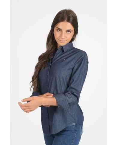 Camisa Denim Azul