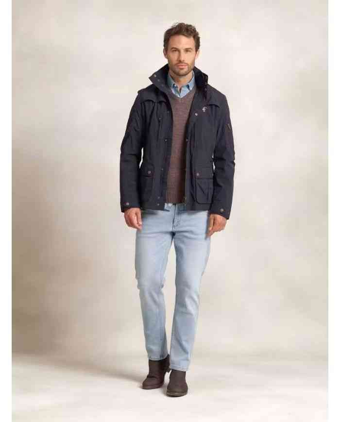 Parka Técnica Highlander Azul Marino