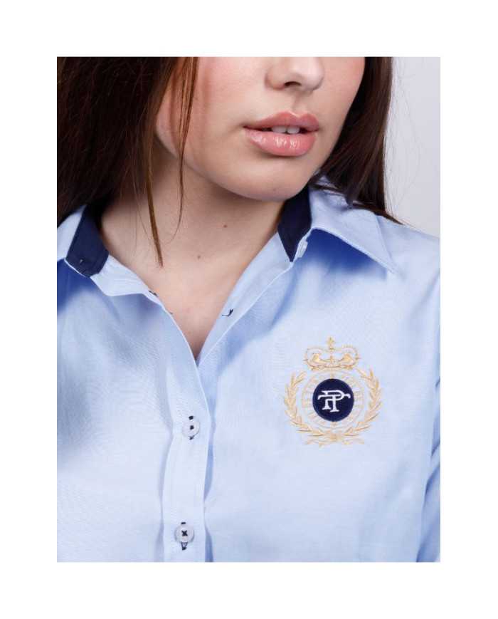 Camisa Celeste con Escudo PDT