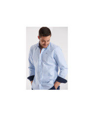 Camisa Oxford Celeste España