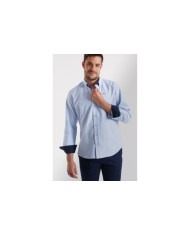 Camisa Oxford Celeste España
