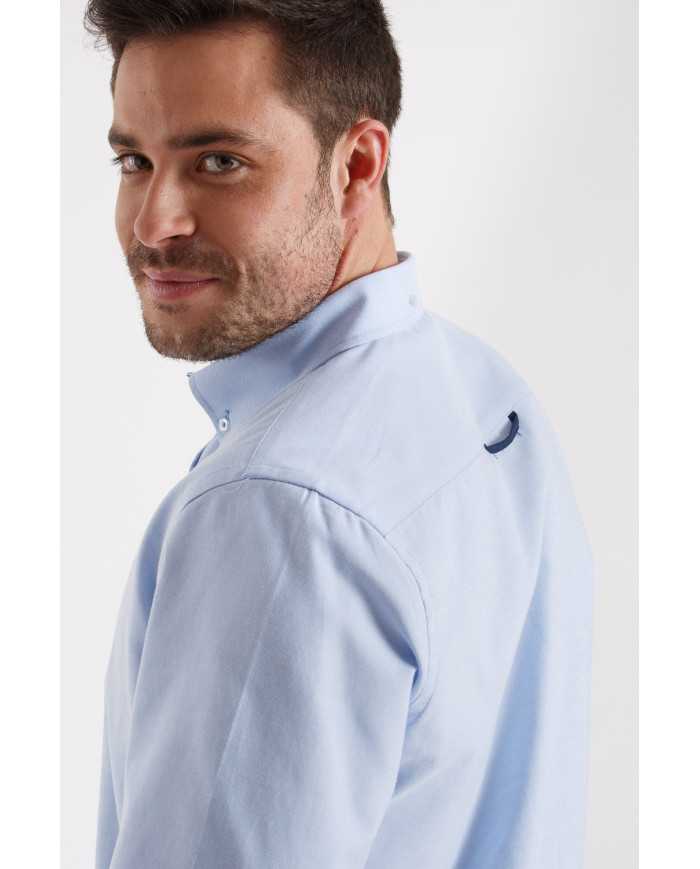 Camisa Oxford Celeste España