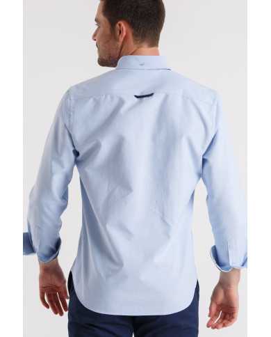 Camisa Oxford Celeste España