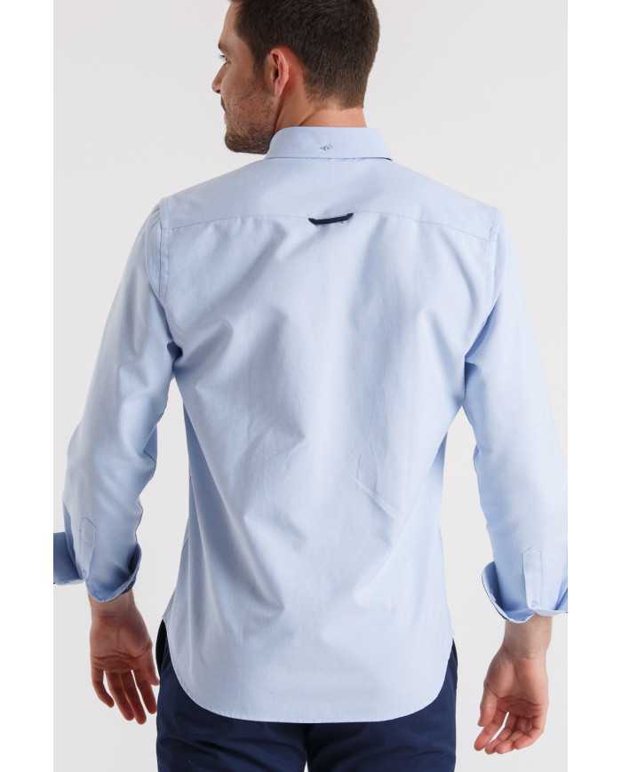 Camisa Oxford Celeste España