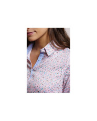 Camisa Rosa Flores