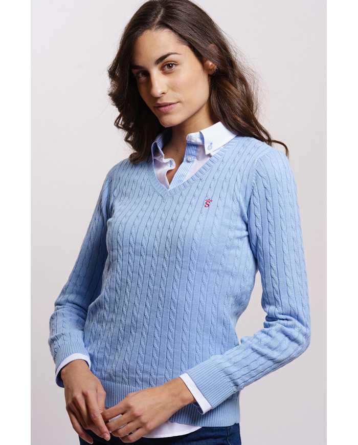 Jersey de Ochos Celeste